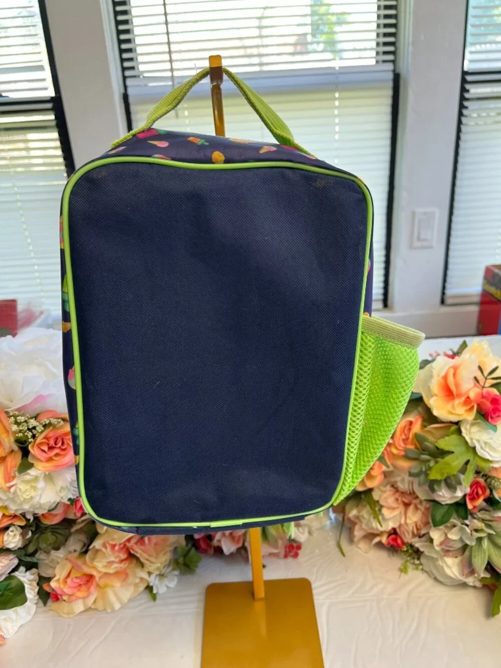 3/$20 Bundle 🌈Bluey Insulated Lunch Bag Popsicle Ice Cream Print Green Navy